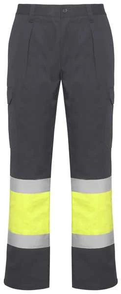 Roly Daugialypės gerai matomos žieminės kelnės SOAN Švino/fluoro geltona