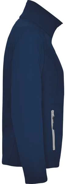 Roly Dviejų sluoksnių softshell striukė su užtrauktuku ANTARTIDA WOMAN Tamsiai mėlyna