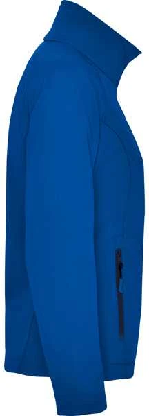 Roly Dviejų sluoksnių softshell striukė su užtrauktuku ANTARTIDA WOMAN Karališkai mėlyna