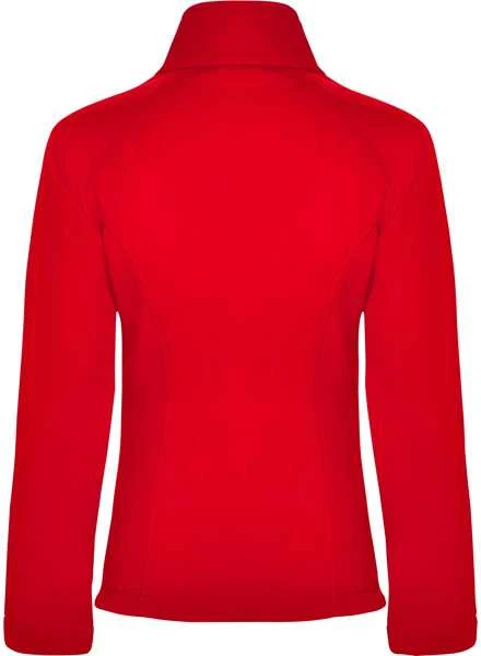 Roly Dviejų sluoksnių softshell striukė su užtrauktuku ANTARTIDA WOMAN Raudona