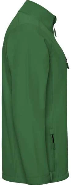 Roly Dviejų sluoksnių softshell striukė NEBRASKA Butelis žalias