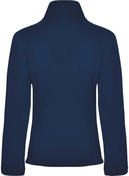 Roly Dviejų sluoksnių softshell striukė su užtrauktuku ANTARTIDA WOMAN Tamsiai mėlyna