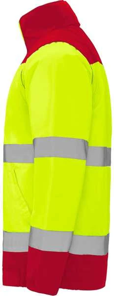 Roly Gerai matoma dviejų spalvų parką EPSYLON Darbo vieta raudona / fluoro geltona