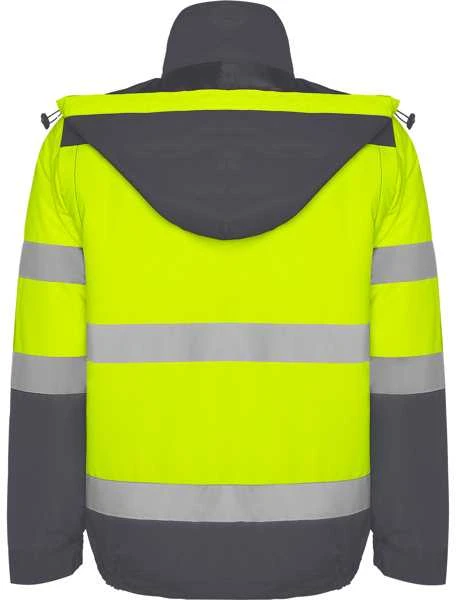 Roly Gerai matoma dviejų spalvų parką EPSYLON Švino/fluoro geltona
