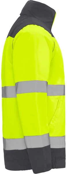 Roly Gerai matoma dviejų spalvų parką EPSYLON Švino/fluoro geltona