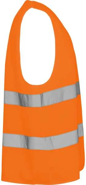 Roly Gerai matoma liemenė su V formos iškirpte SIRIO Fluoro oranžinė