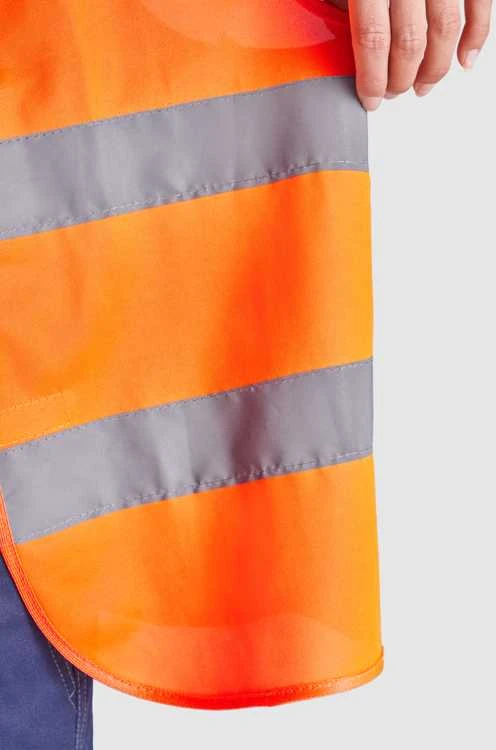Roly Gerai matoma liemenė su V formos iškirpte SIRIO Fluoro oranžinė