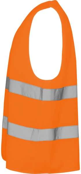 Roly Gerai matoma liemenė su V formos iškirpte SIRIO Fluoro oranžinė
