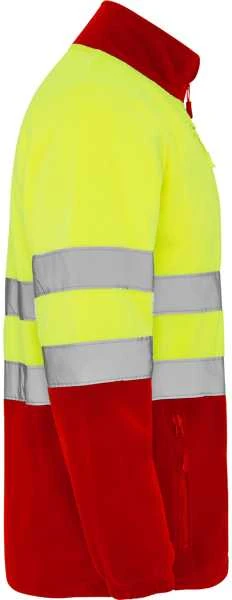 Roly Gerai matoma vilnonė striukė ALTAIR Darbo vieta raudona / fluoro geltona