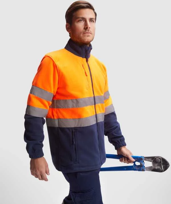 Roly Gerai matoma vilnonė striukė ALTAIR Sodas žalia / fluoro geltona