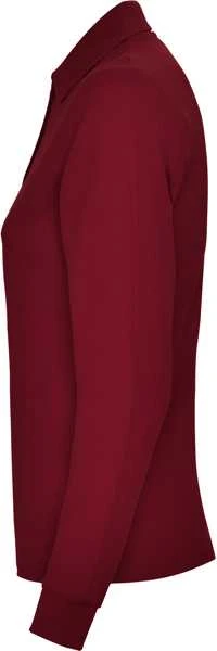 Roly Ilgarankoviai polo marškiniai su briaunotu apykakle ESTRELLA WOMAN L/S Granatas