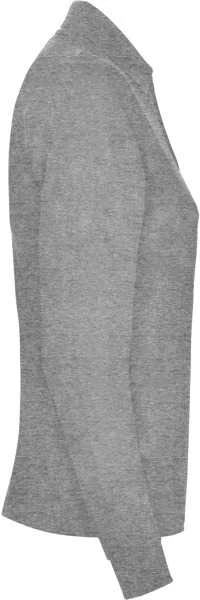 Roly Ilgarankoviai polo marškiniai su elastano apykakle ESTRELLA WOMAN L/S Heather pilkas