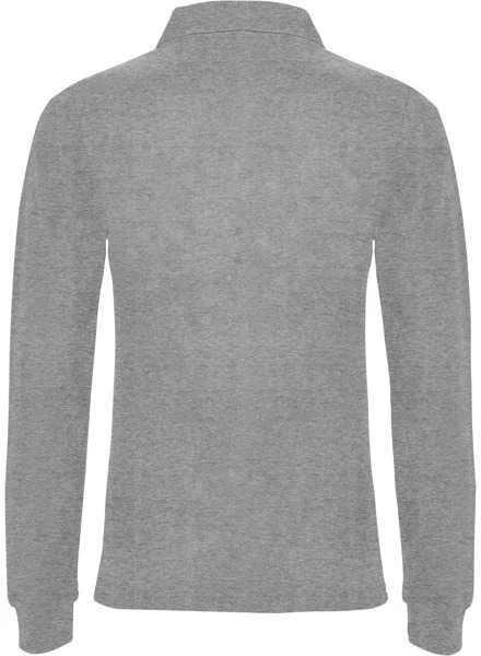 Roly Ilgarankoviai polo marškiniai su elastano apykakle ESTRELLA WOMAN L/S Heather pilkas