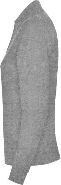 Roly Ilgarankoviai polo marškiniai su elastano apykakle ESTRELLA WOMAN L/S Heather pilkas