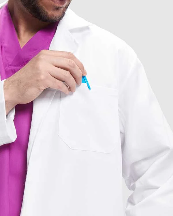 Roly Ilgarankovis tarnybinis chalatas VACCINE Lab žalia