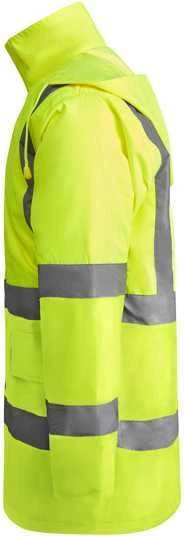 Roly Kombinuota ir paminkštinta gerai matoma parka MERAK Fluoro geltona