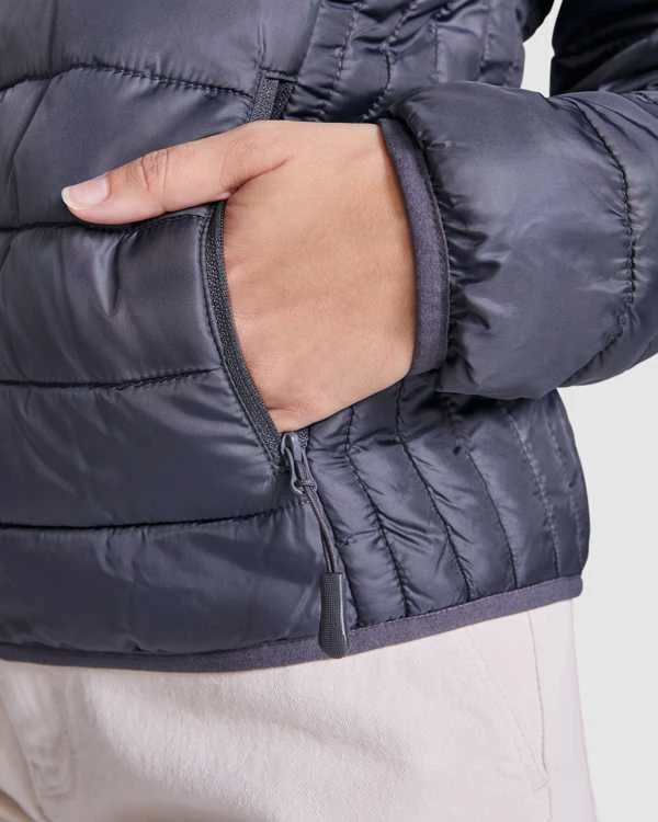 Roly Moteriška dygsniuota striukė su plunksnų paminkštinimu FINLAND WOMAN Kario geltona