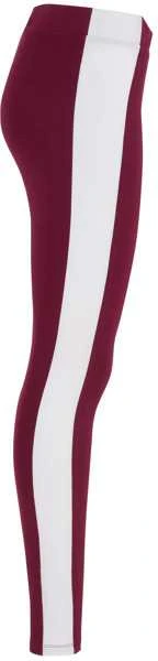 Roly Moteriškos ilgos tamprės su juosmeniu ir juostelėmis AGIA Burgundy/balta