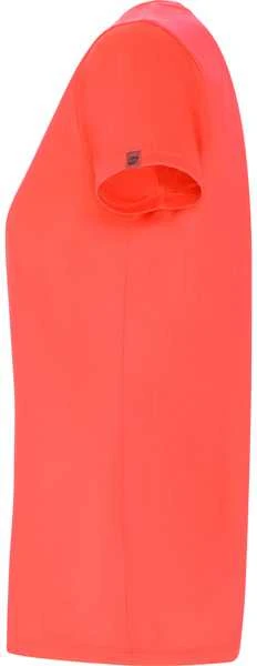Roly Priglundantys trumpomis rankovėmis marškiniai iš CONTROL-DRY IMOLA WOMAN Fluoro koralas