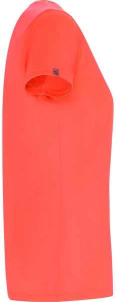 Roly Priglundantys trumpomis rankovėmis marškiniai iš CONTROL-DRY IMOLA WOMAN Fluoro koralas