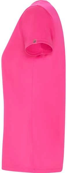 Roly Perdirbtos CONTROL-DRY poliesterio marškinėliai trumpomis rankovėmis IMOLA WOMAN Fluoro rožinė
