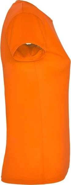 Roly Priglundantys trumpų rankovių techniniai marškinėliai MONTECARLO WOMAN Fluoro oranžinė