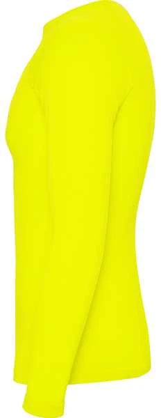 Roly Profesionalūs termo marškinėliai su sutvirtintu audiniu PRIME Fluoro geltona