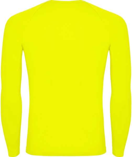 Roly Profesionalūs termo marškinėliai su sutvirtintu audiniu PRIME Fluoro geltona