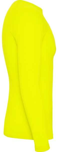 Roly Profesionalūs termo marškinėliai su sutvirtintu audiniu PRIME Fluoro geltona