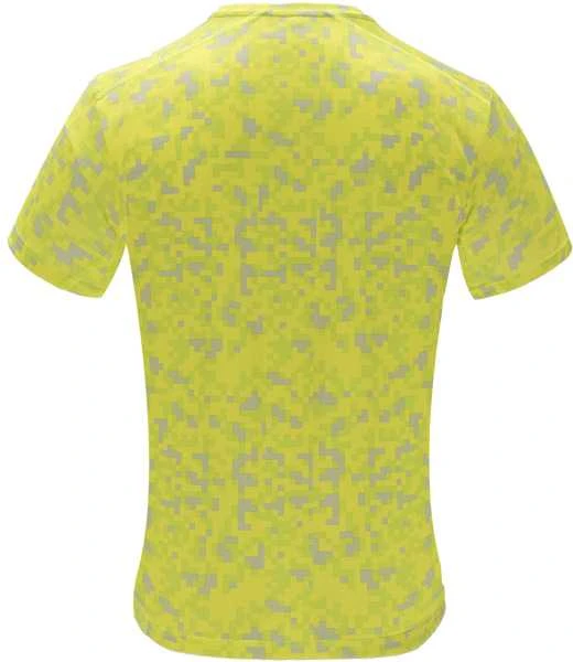 Roly Raštuoti trumpomis rankovėmis techniniai marškinėliai ASSEN Pixel fluor yellow