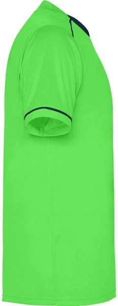 Roly Sportinis komplektas iš marškinėlių ir šortų UNITED Fluoro žalia / tamsi mėlyna