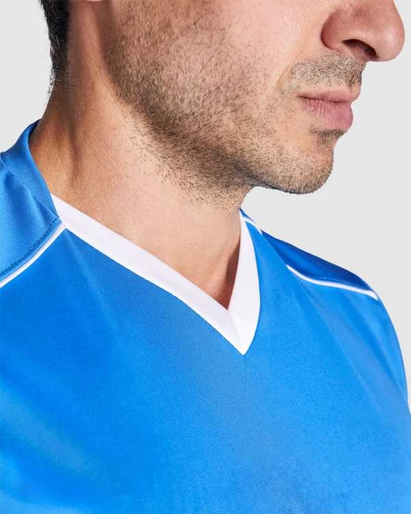 Roly Sportinis komplektas iš marškinėlių ir šortų UNITED Raudona/tamsi mėlyna