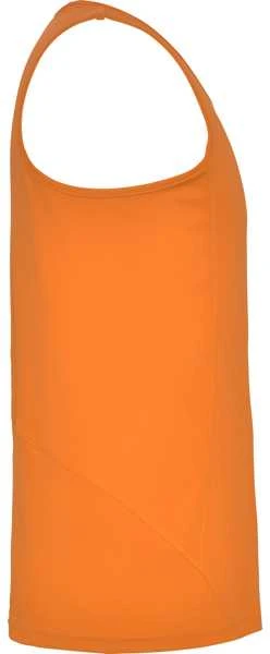 Roly Techninė be rankovių palaidinė su kampuotomis siūlėmis ANDRE Fluoro oranžinė