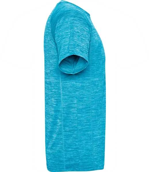 Roly Techniniai poliesterio marškiniai su reglano rankovėmis AUSTIN Heather turquoise