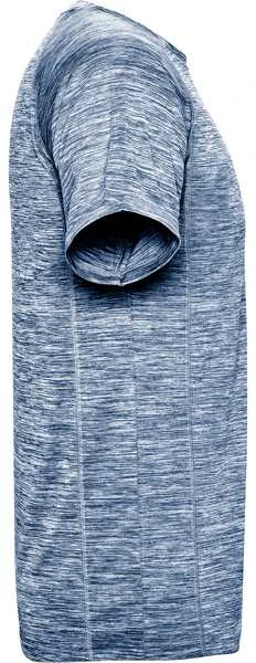 Roly Techniniai poliesterio marškiniai su reglano rankovėmis AUSTIN Heather navy mėlynas