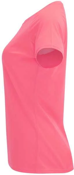Roly Techniniai reglano marškinėliai iš CONTROL-DRY audinio BAHRAIN WOMAN Fluoro rožinė dami