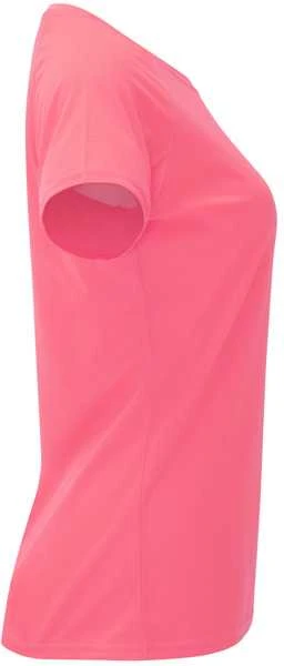 Roly Techniniai reglano marškinėliai iš CONTROL-DRY audinio BAHRAIN WOMAN Fluoro rožinė dami