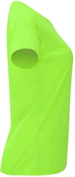 Roly Techniniai reglano marškinėliai iš CONTROL-DRY audinio BAHRAIN WOMAN Žalia fluoro
