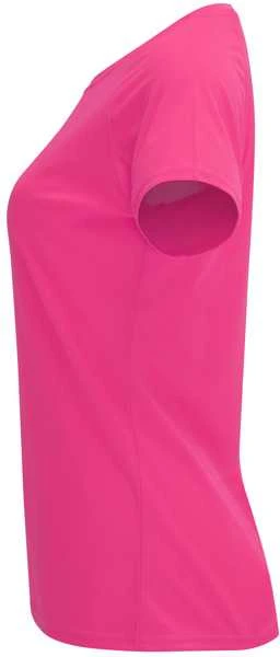 Roly Techniniai reglano marškinėliai iš CONTROL-DRY audinio BAHRAIN WOMAN Fluoro rožinė