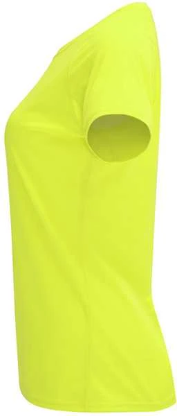 Roly Techniniai reglano marškinėliai iš CONTROL-DRY audinio BAHRAIN WOMAN Fluoro geltona