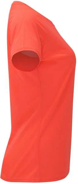 Roly Techniniai reglano marškinėliai iš CONTROL-DRY audinio BAHRAIN WOMAN Fluoro koralas