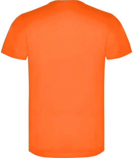 Roly Trumpų rankovių marškinėliai fluorescencinių spalvų AKITA Fluoro oranžinė