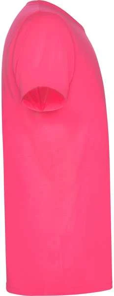 Roly Trumpų rankovių marškinėliai fluorescencinių spalvų AKITA Fluoro rožinė
