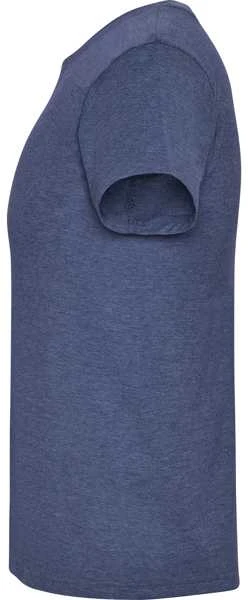 Roly Trumpų rankovių marškinėliai su viržių raštu FOX Heather denim
