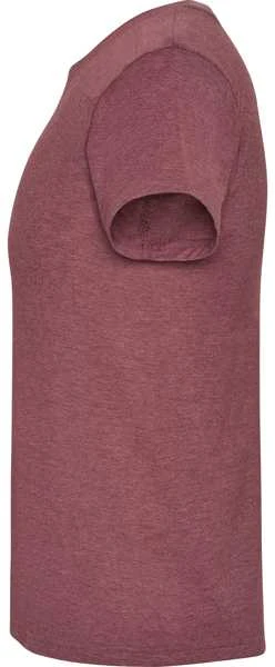 Roly Trumpų rankovių marškinėliai su viržių raštu FOX Heather garnet