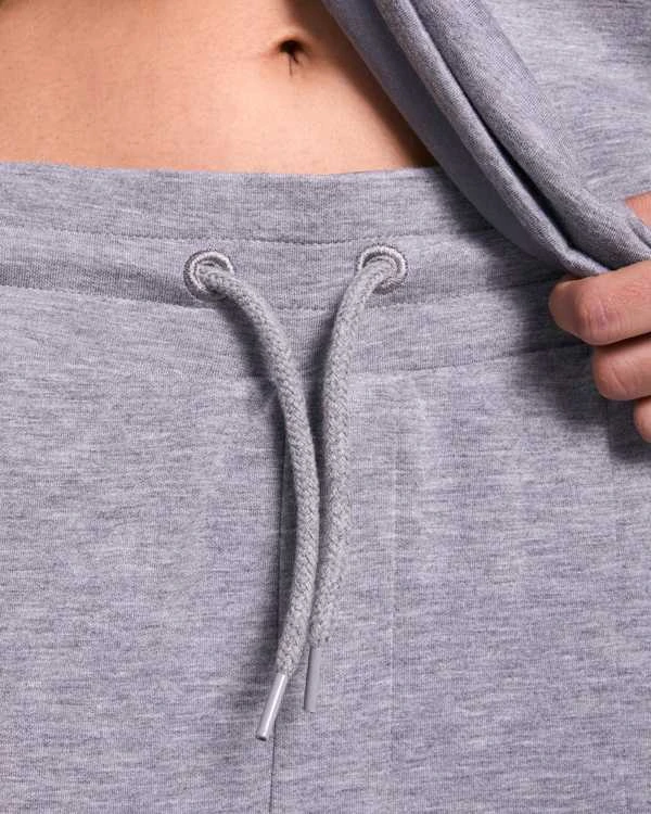 Roly Unisex džemperis su gobtuvu iš lengvo audinio MANASLU Heather pilkas