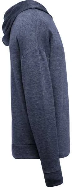 Roly Unisex džemperis su gobtuvu iš lengvo audinio MANASLU Heather denim