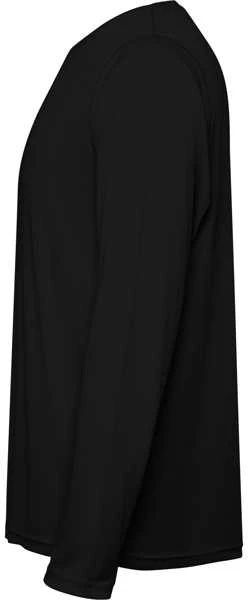 Roly Unisex ilgarankoviai techniniai marškinėliai ESTORIL L/S Juoda
