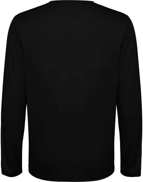 Roly Unisex ilgarankoviai techniniai marškinėliai ESTORIL L/S Juoda