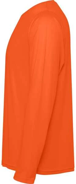 Roly Unisex ilgarankoviai techniniai marškinėliai ESTORIL L/S Ugnies oranžinė